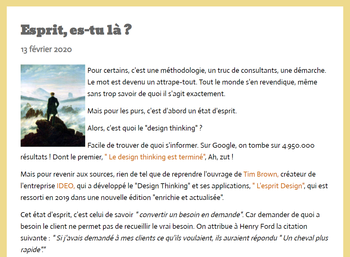 article GM esprit