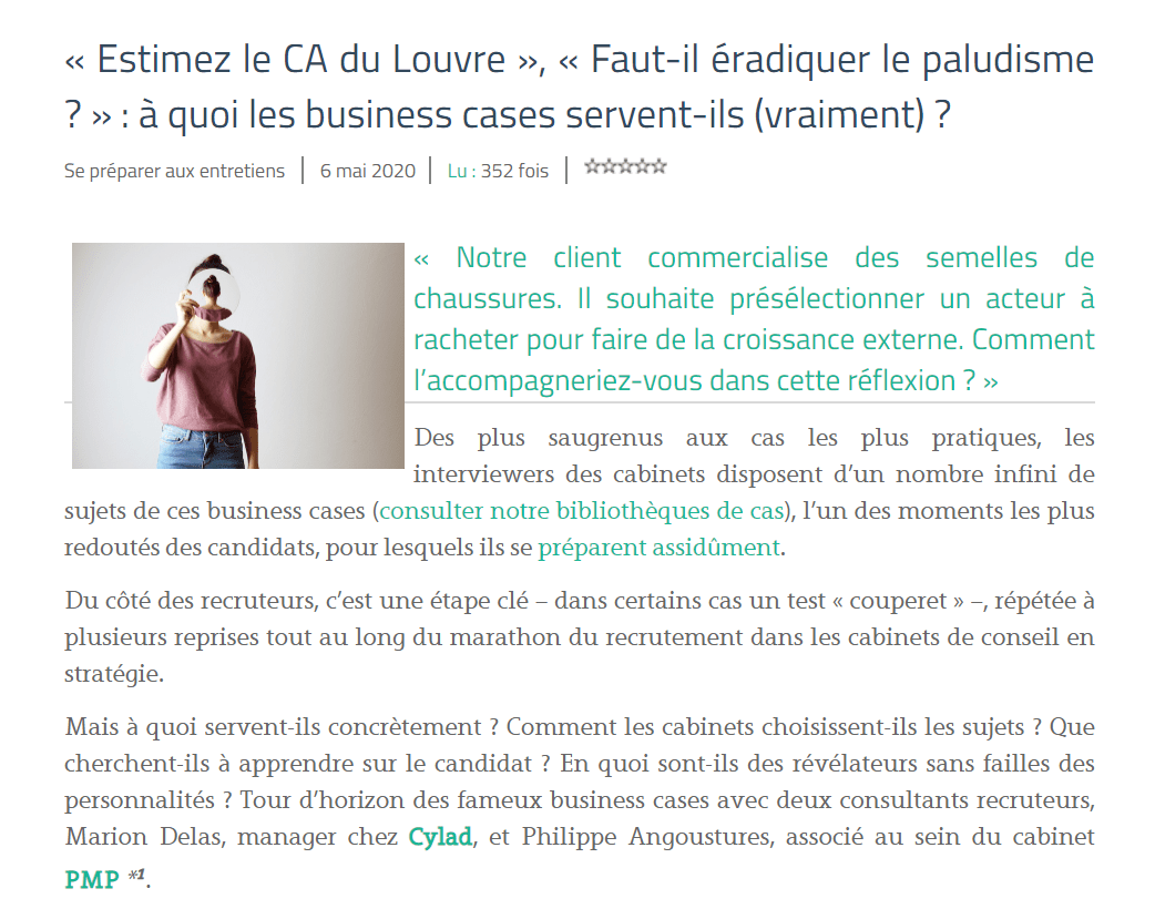article consultor
