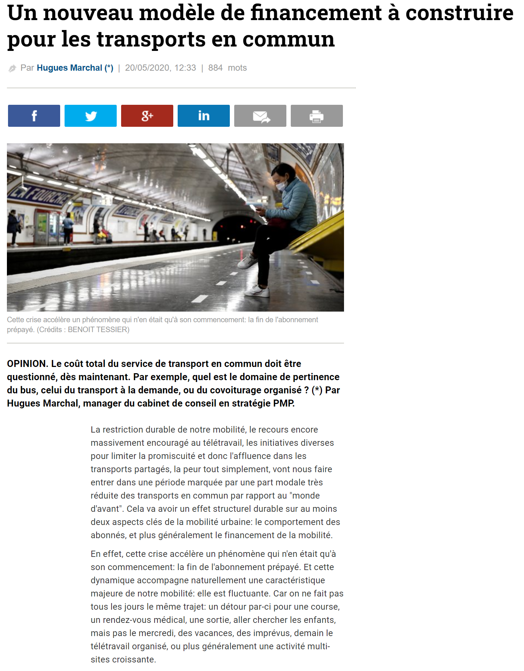 article hugues la tribune