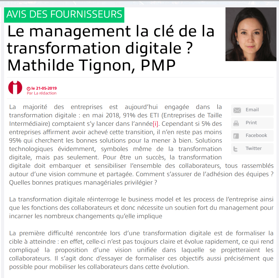article mathilde informatique news