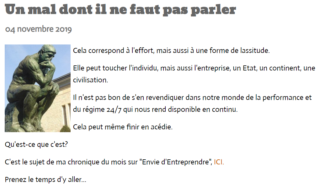 chronique gm