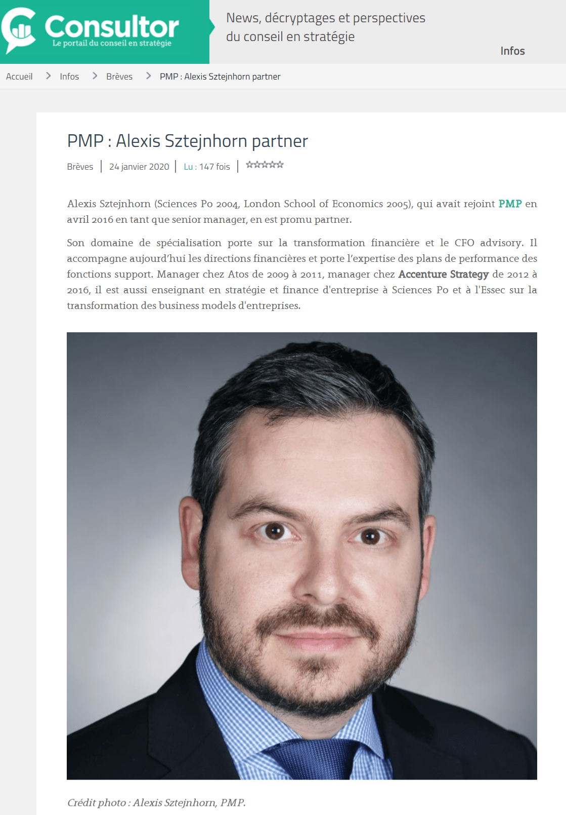 consultor nomination Alexis