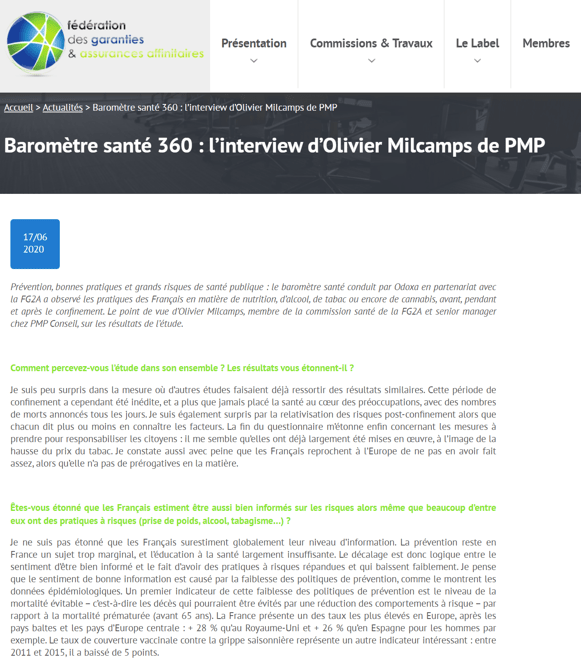 interview olivier Milcamps